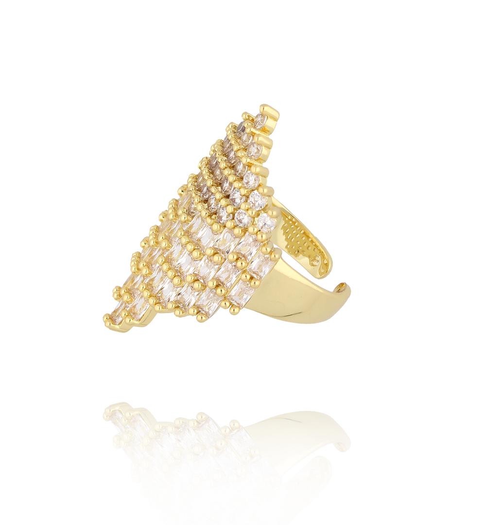 Glamour Shining Fall Zirconium Ring 0189