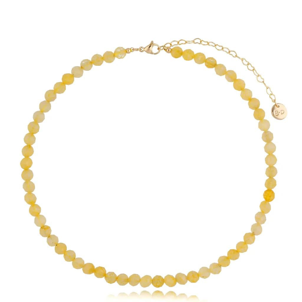 Citrine Natural Stones Necklace