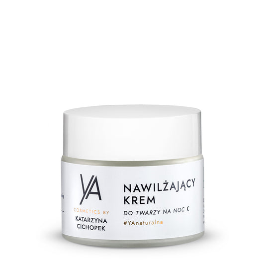 YANaturalna Nawilżający krem do twarzy na noc