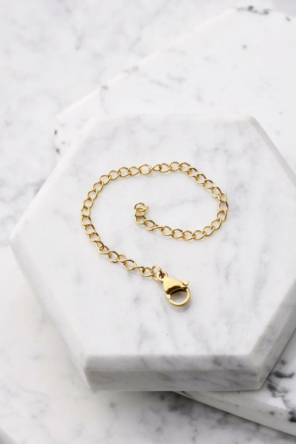 Gold Plated Necklace Extender (10cm)
