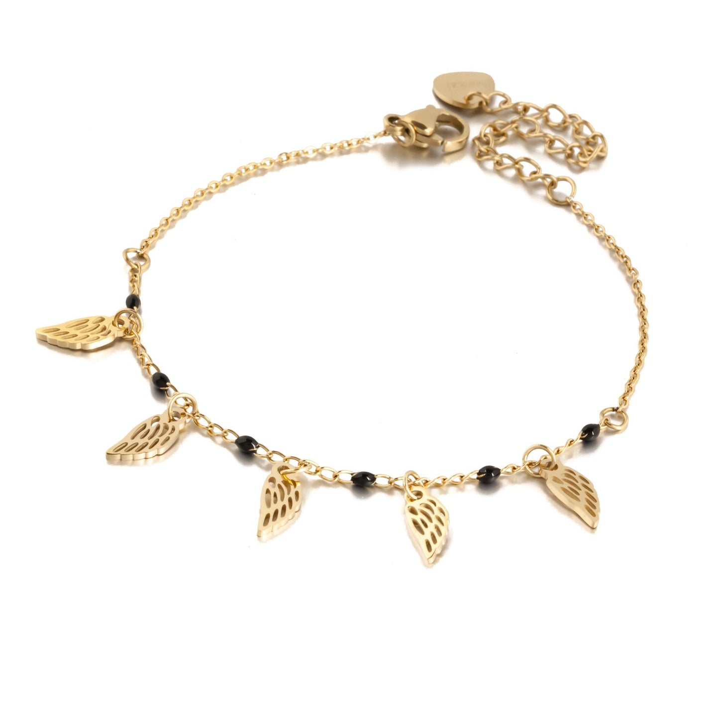 Wings Bracelet made of Stainless Steel and Enamel
