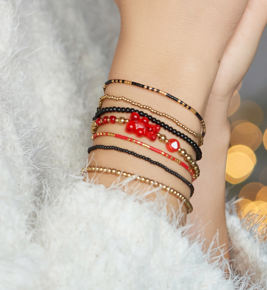 Gold Plated Balls Bracelet Tierra 1320