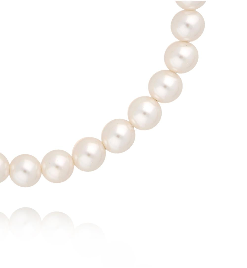 Pure Elegance Glass Pearls Bracelet 0147