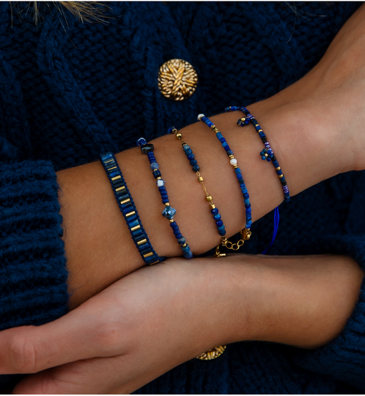 Lapis Lazuli Stones Bracelet 1199