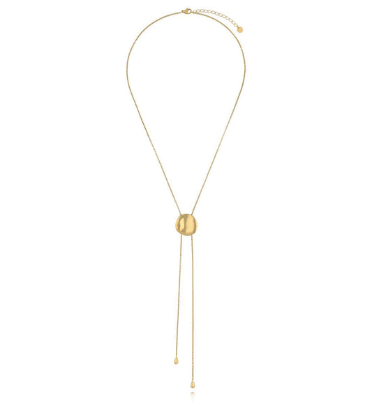 Endless Love Double Chain Lariat Necklace