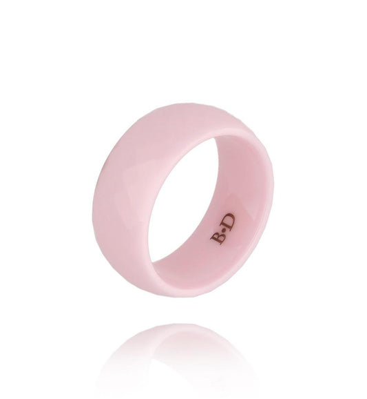 Light Pink Ceramic Ring (size 5)