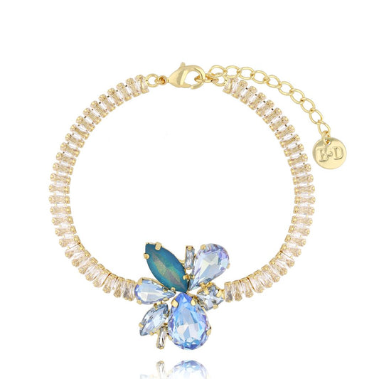 Blue Bracelet with Crystals Do it For Me