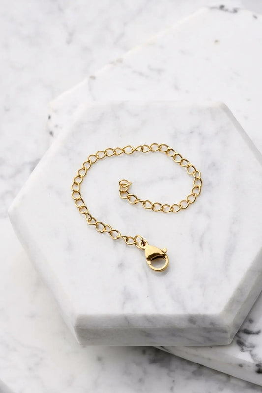 Gold Plated Necklace Extender (10cm)