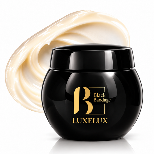 LUXELUX Black Bandage – Luxury Anti-Aging Firming Face Cream