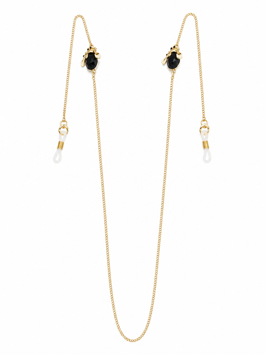 Black Beetle Eyeglasses Chain