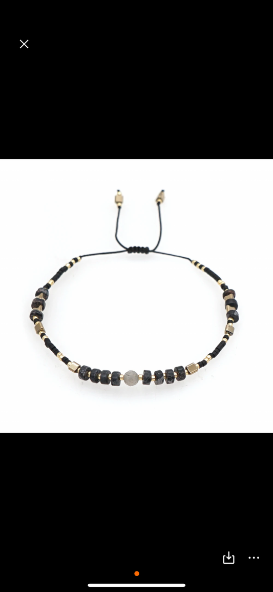 Agate Stone Tiny String Bracelet