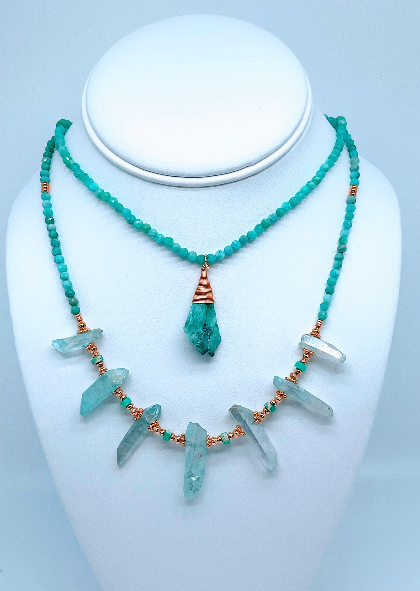 Turquoise Quartz Necklace